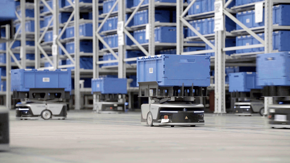 Geek+ Goods-to-Person Robots Pick 5 Million Totes