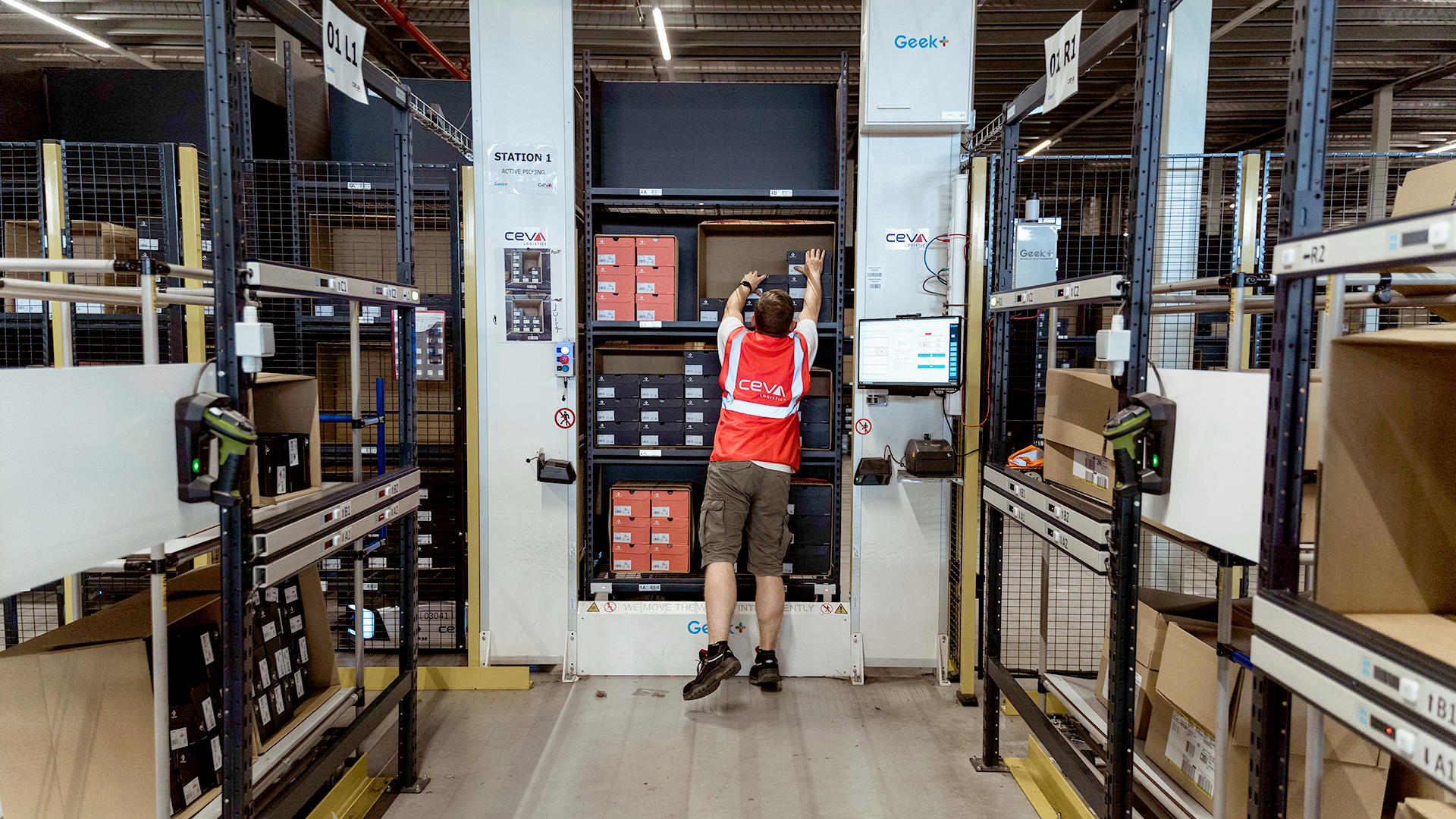 CEVA Logistics y Geek+ introducen nuevas soluciones AMR en su centro de ...