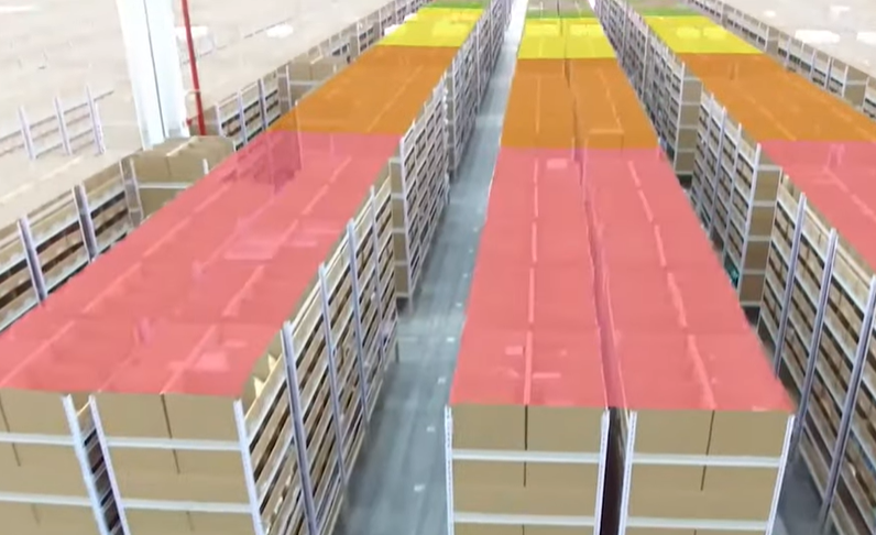 Geek plus ABC rearrangement dynamic slotting