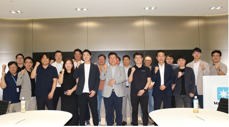 Maersk & Geek+ Group Photo