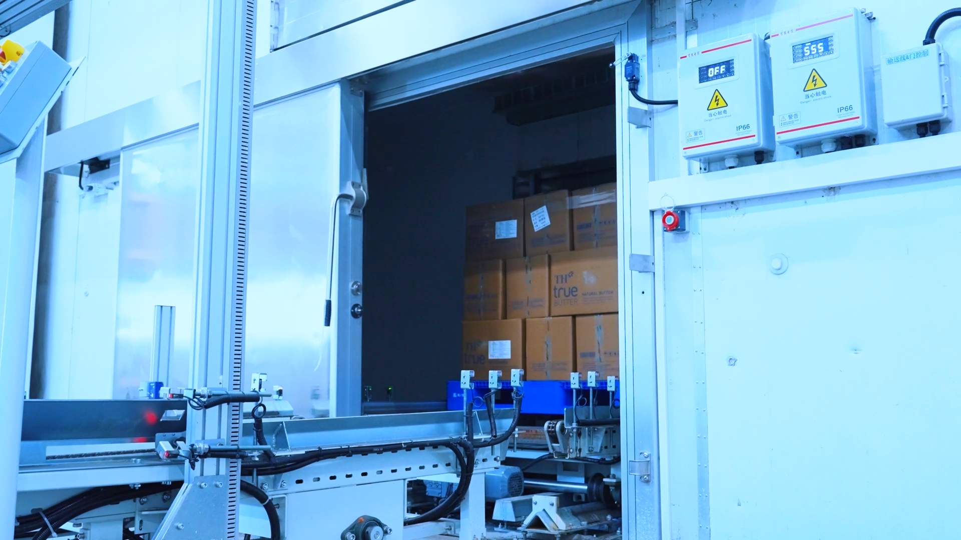 Cold chain--zone2zone transfer