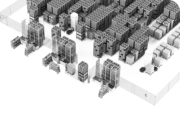 Geekplus Shelf to Person PopPick