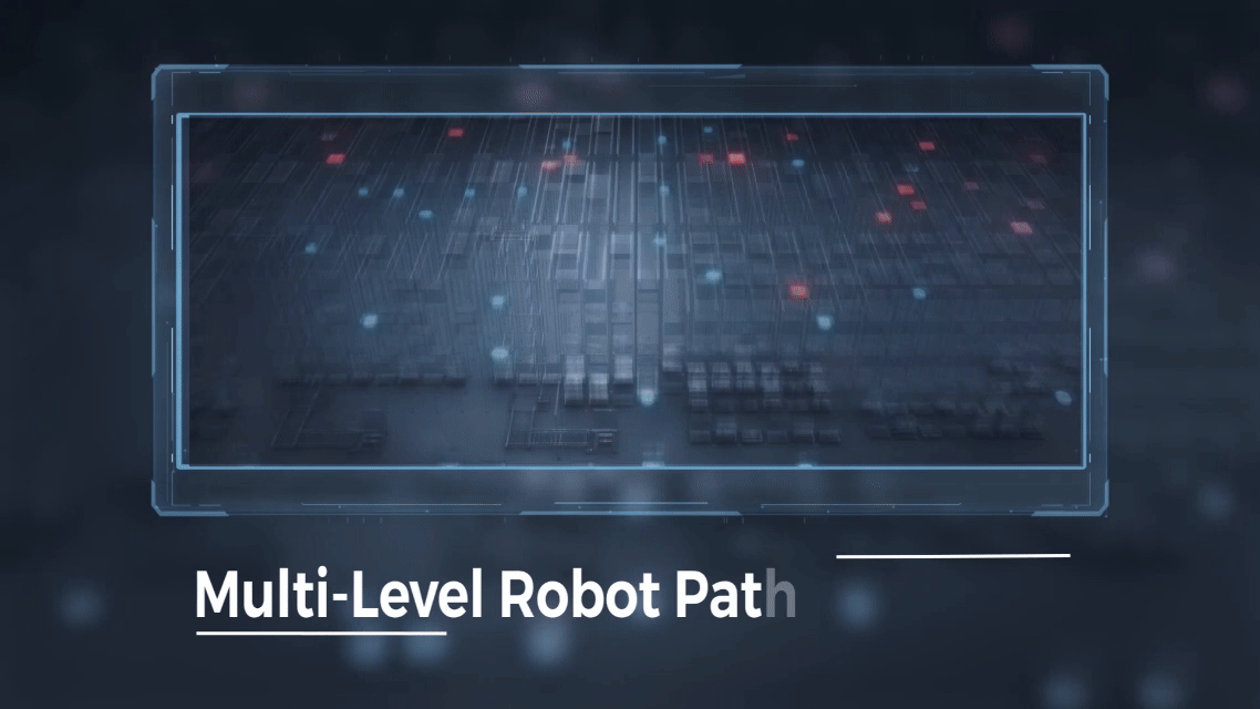 gif of pallet to person multilevel robot