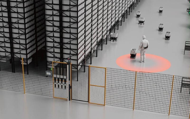 Geekplus robosafe human robot interaction safety