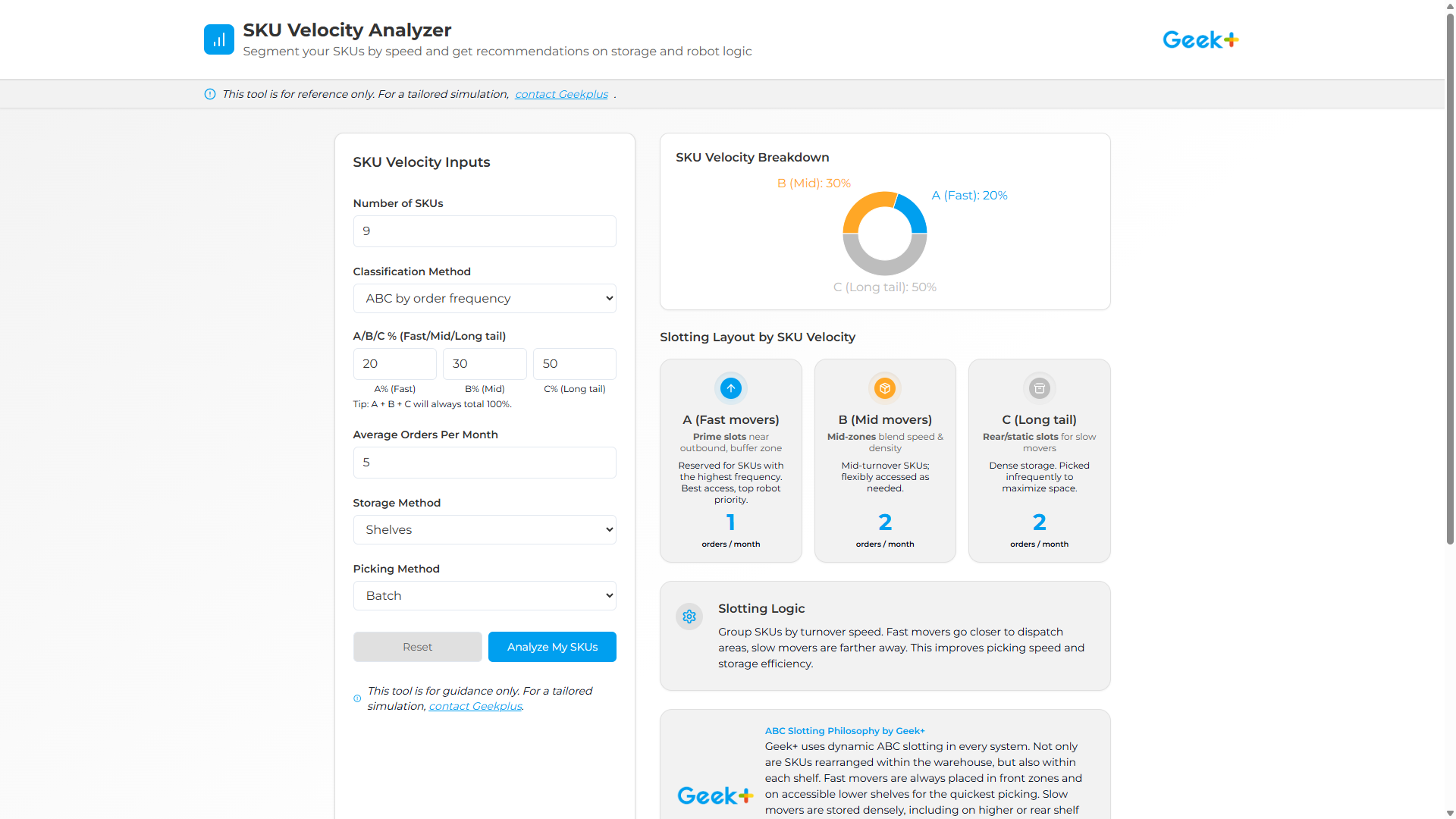 SKU Velocity Analyzer