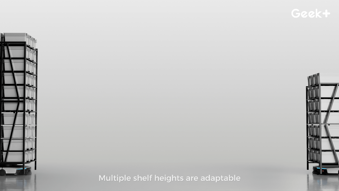 gif of geekplus robots