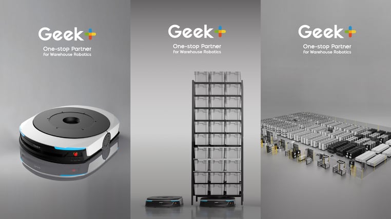 THG Catwalk _ Geekplus robots