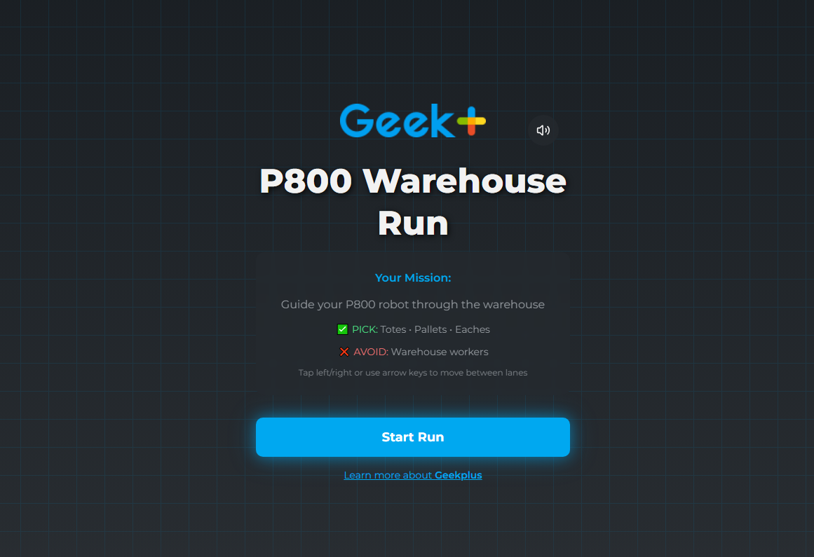 p800 warehouse run