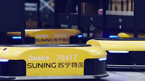 Suning Logistics verbesserte Kommissioniereffizienz