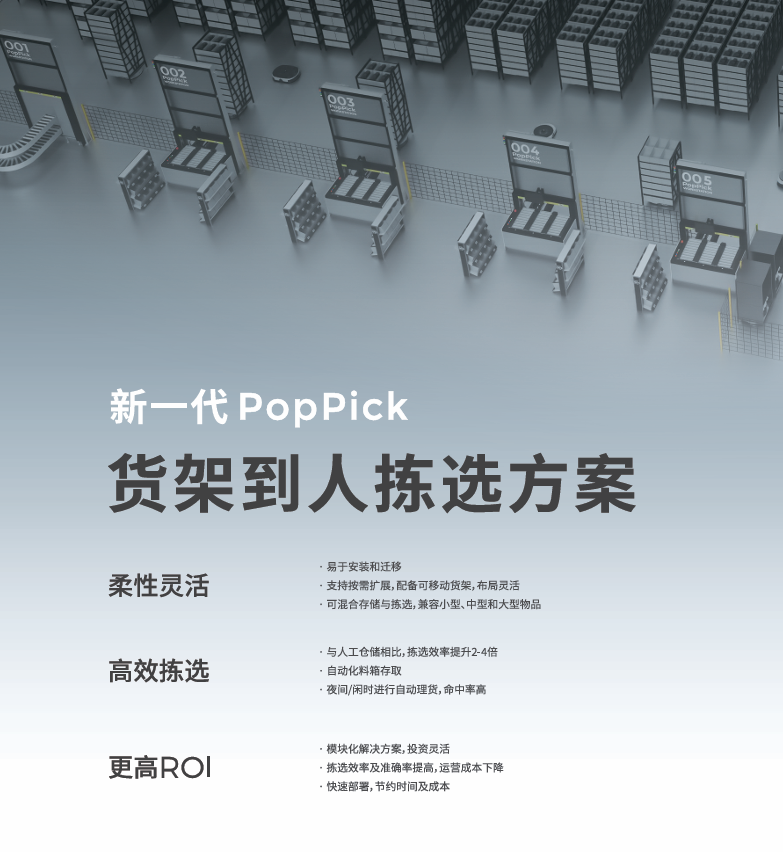 货架到人解决方案 PopPick