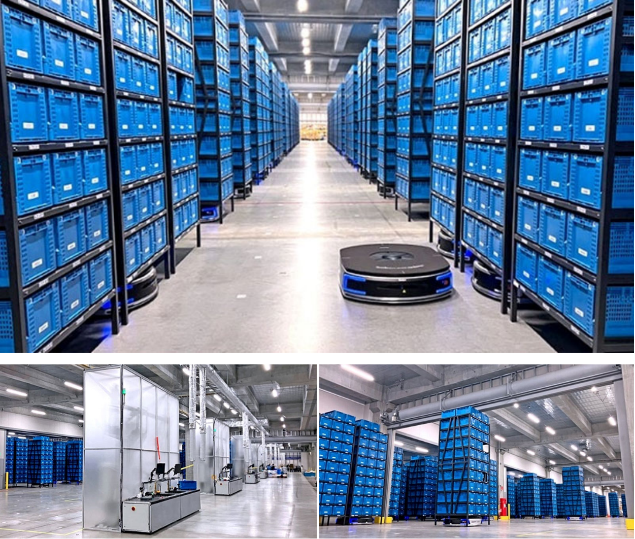 Geek+ Implements Japan's Largest Shelf-to-Person PopPick System for ASKUL