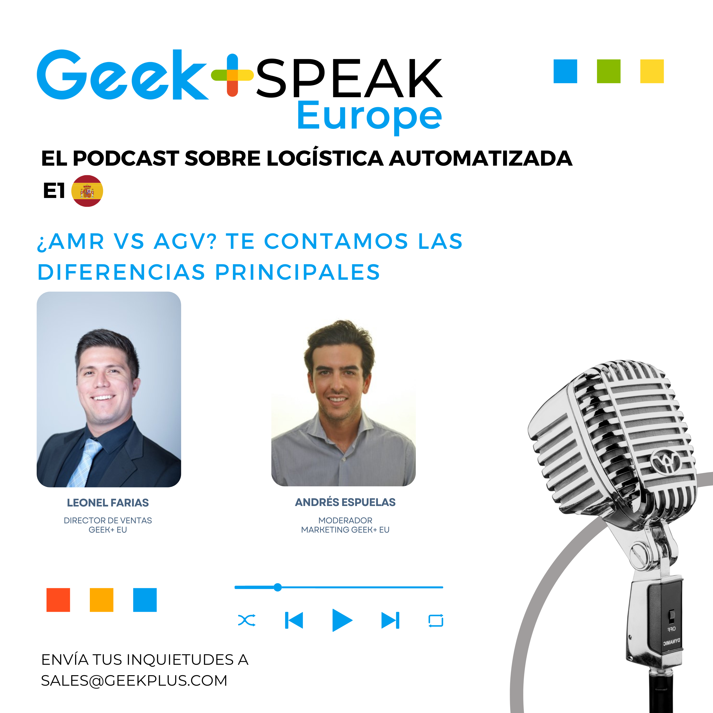 Geek+Speak Europe: S1E1🇪🇸
