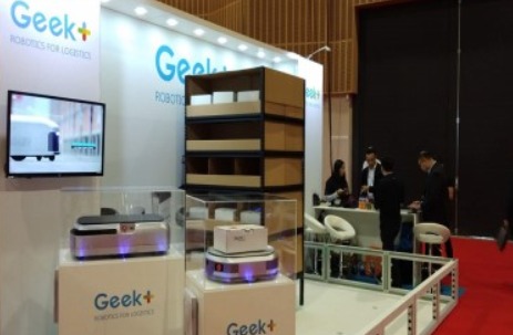 The first showcase of Geek+ Robotics in United Kingdom won a success