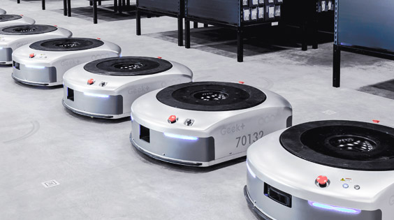 ACCA est le premier à introduire un entrepôt logistique robotisé chinois 