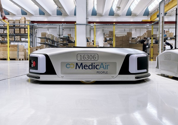 Geek+ and MedicAir Revolutionize Life-Saving Operations with Robotics