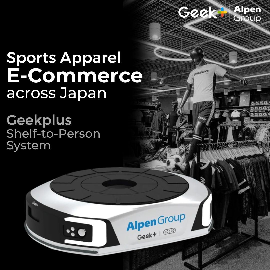 Geekplus outfits Alpen e-commerce facility with Shelf-to-Person solution