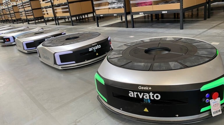 Arvato and Geek+ elevates Poland logistics hub with flexible Goods-To-Person robotics