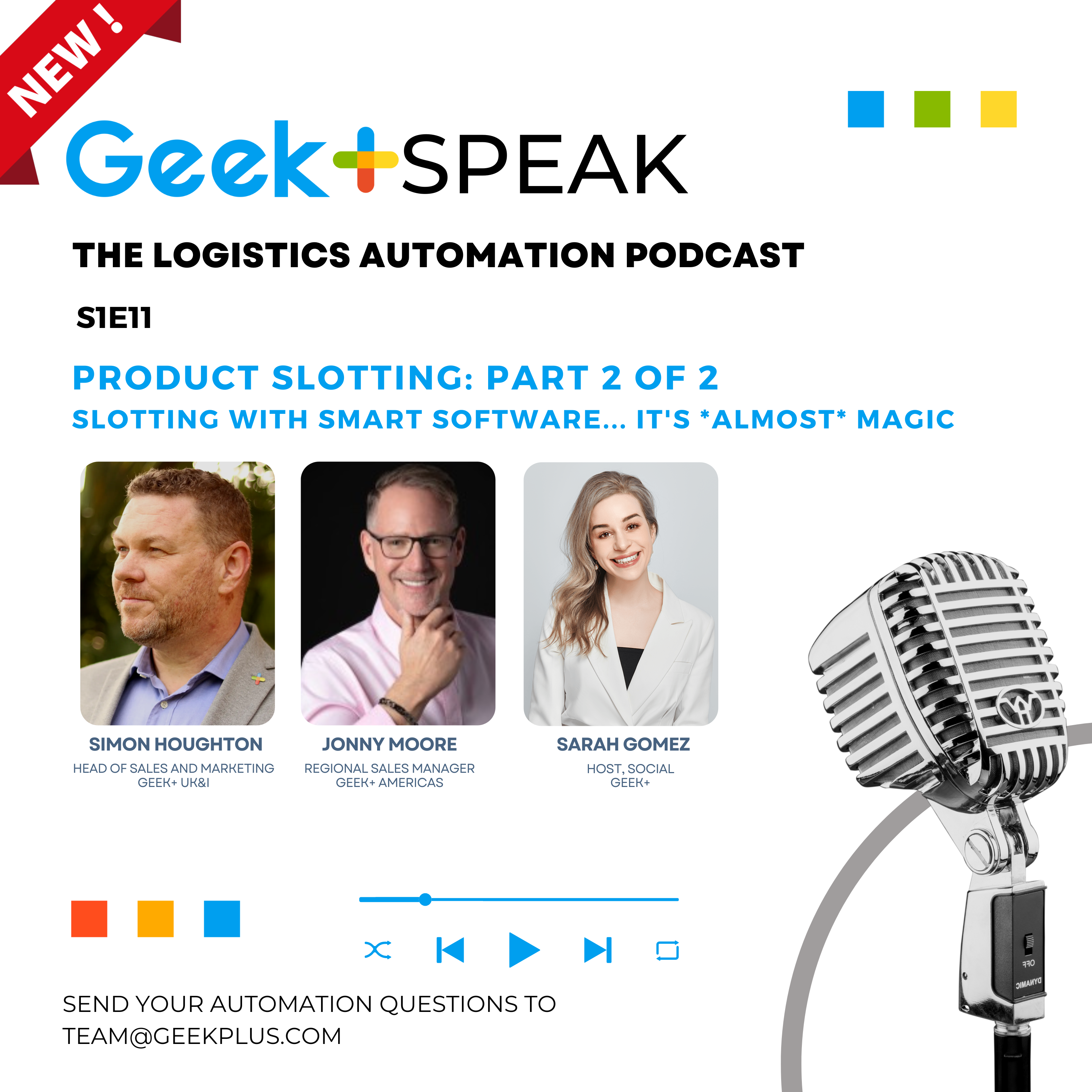 Geek+ Speak S1E11: Product Slotting  Part 2 of 2