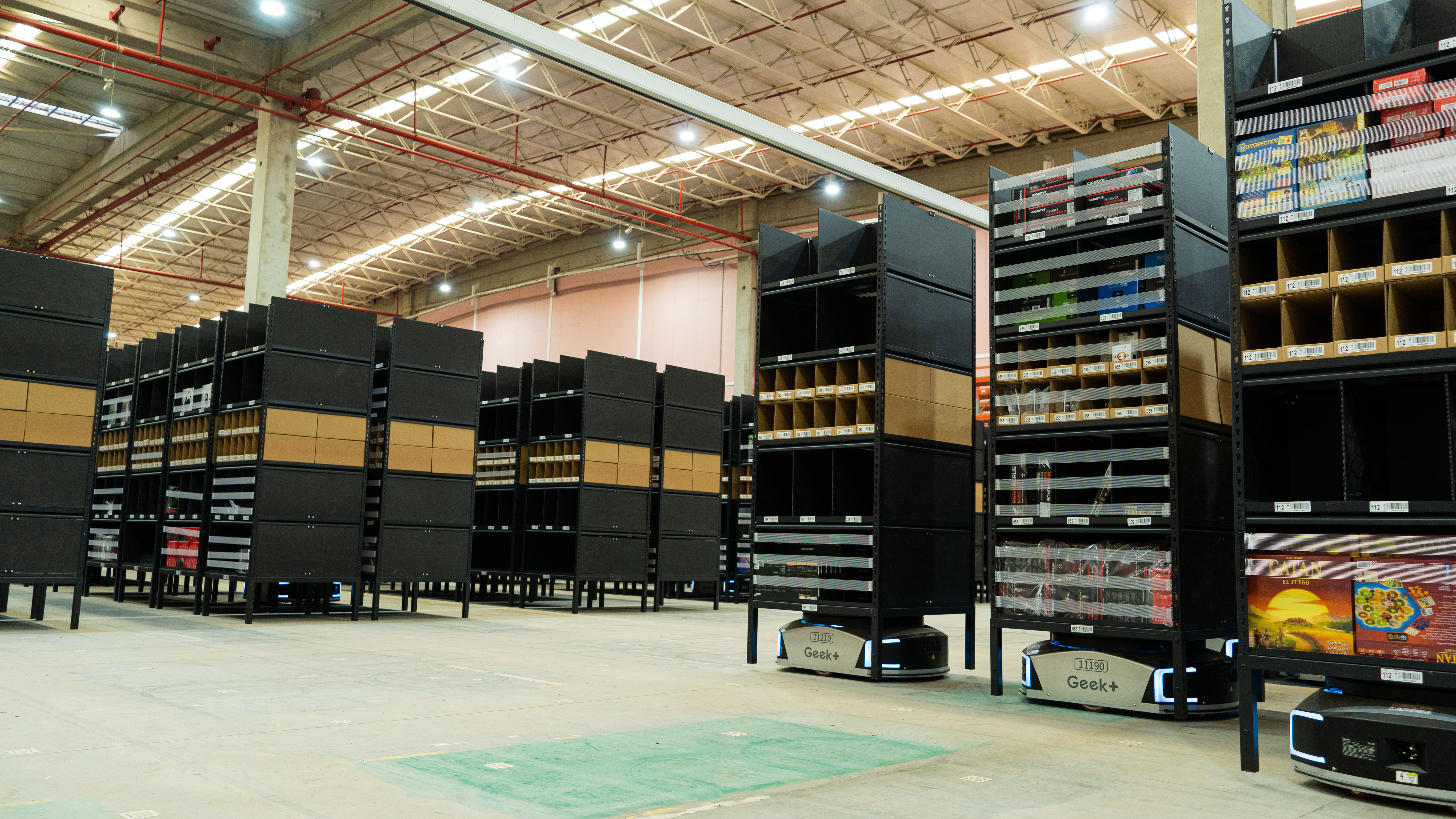 Geek+ and Boreal upgrade supply chain at SP Digital with automated mobile robotics