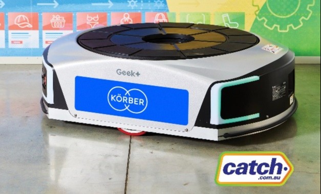 Leading Australian Retailer Catch.com.au deploys more than one hundred Geek+ AMRs in partnership with Körber