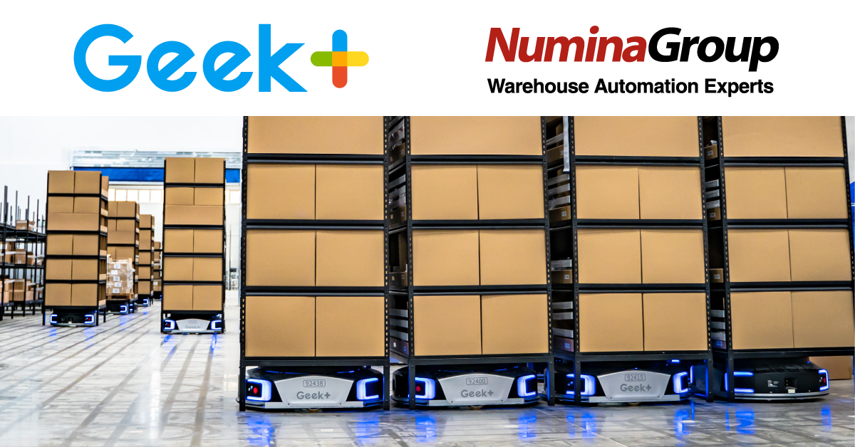 Geek+ appoints Numina Group latest North American partner with several projects already underway
