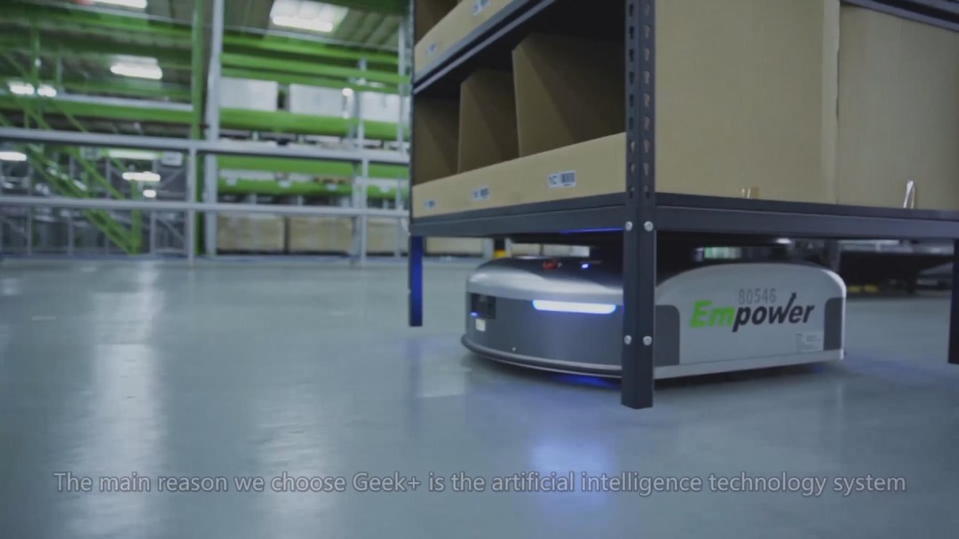 Geek+ Robotics Picking System deployed at Empower in Hong Kong
  