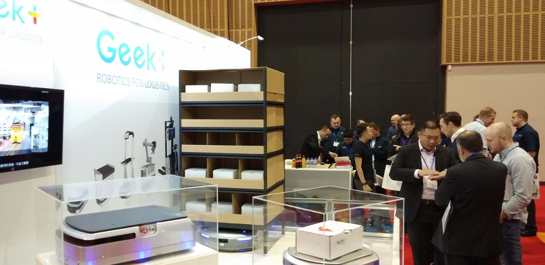 The First Showcase of Geek+ Robotics in United Kingdom Won a Success