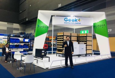 Geek+ Robotics Participated Asia Warehousing Show 2018 to Showcase Warehouse Automation Robots