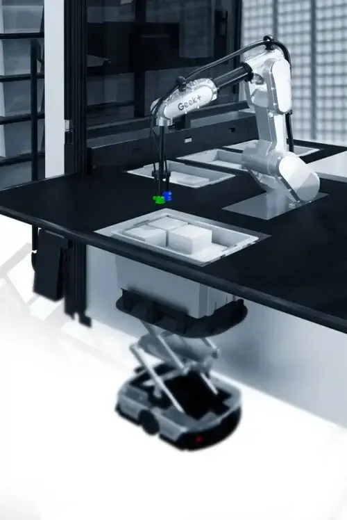 Geekplus unveils new Robot Arm Picking Station, ushering in an era of fully unmanned warehouses