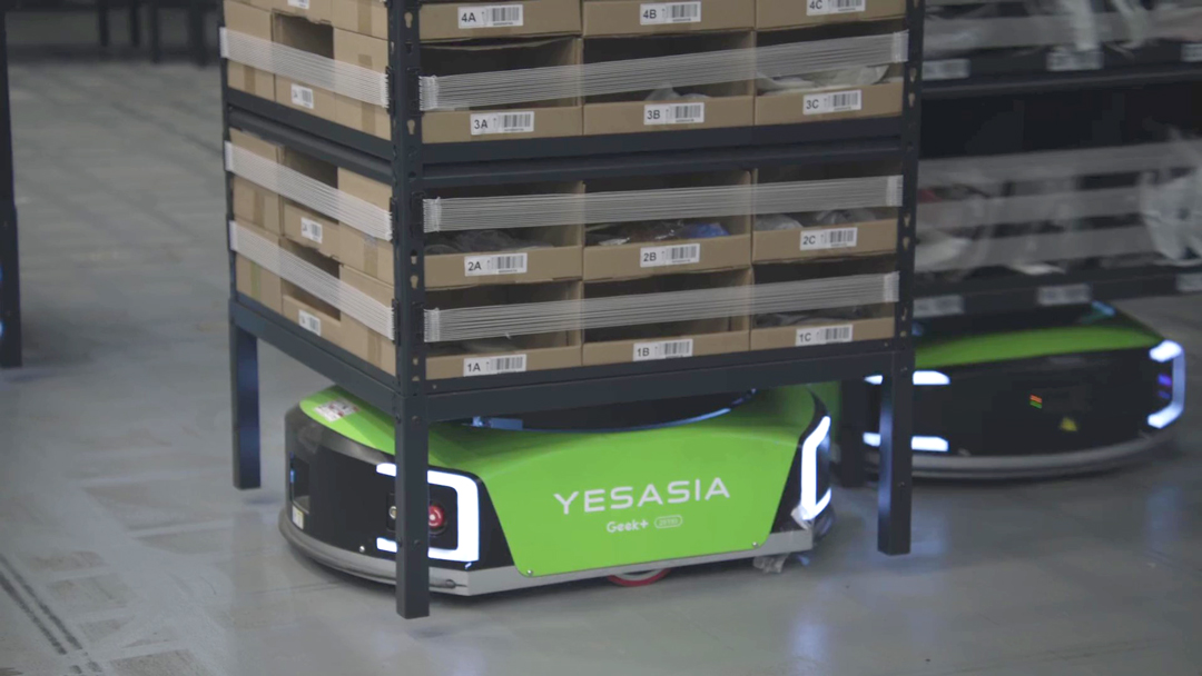 Geek+ delivers Hong Kong’s largest robotic e-commerce warehouse to prepare YesAsia for peak season