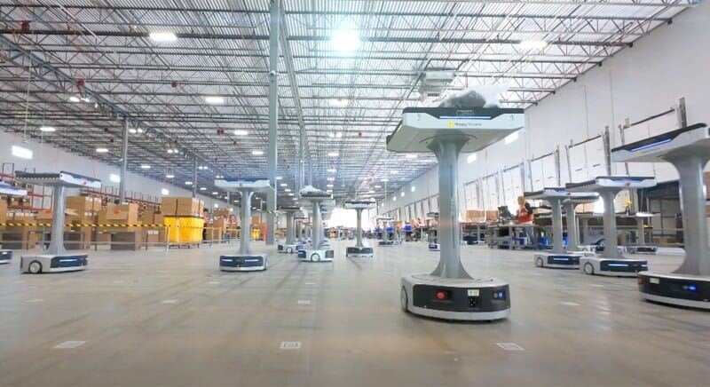 Geekplus 为 Happy Return 的下一代逆向物流业务提供动力