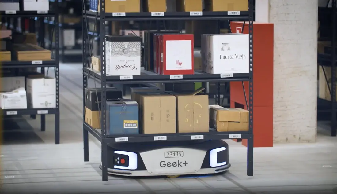 How Geek+ and Körber Revolutionized Hawesko's E-commerce Operations