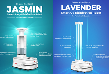 Geek+ launches two new disinfection robots