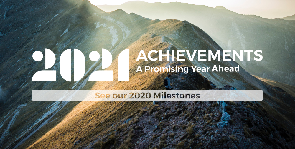 A promising year ahead - See what we achieved in 2020