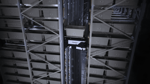 High-bay RoboShuttle Hyper storage