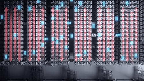 RoboShuttle Hyper system throughput in operation