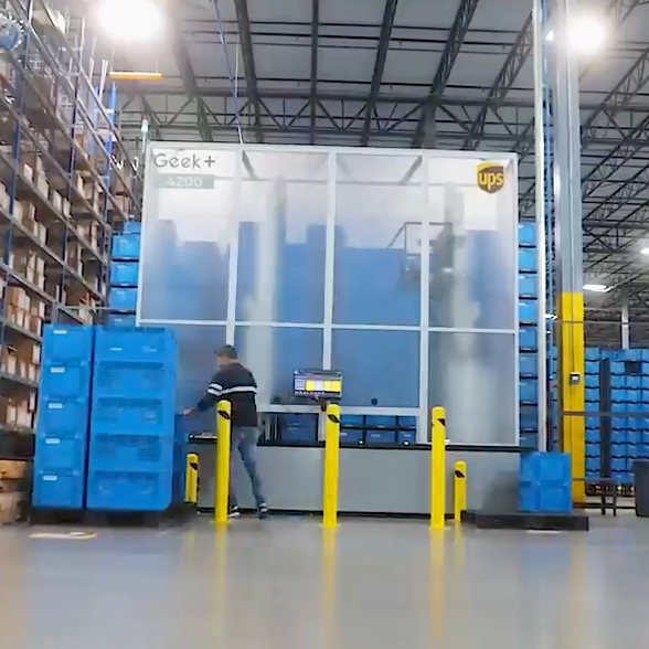 Geek+ outfits UPS Supply Chain Solutions Velocity warehouse with Shelf-to-Person solution
