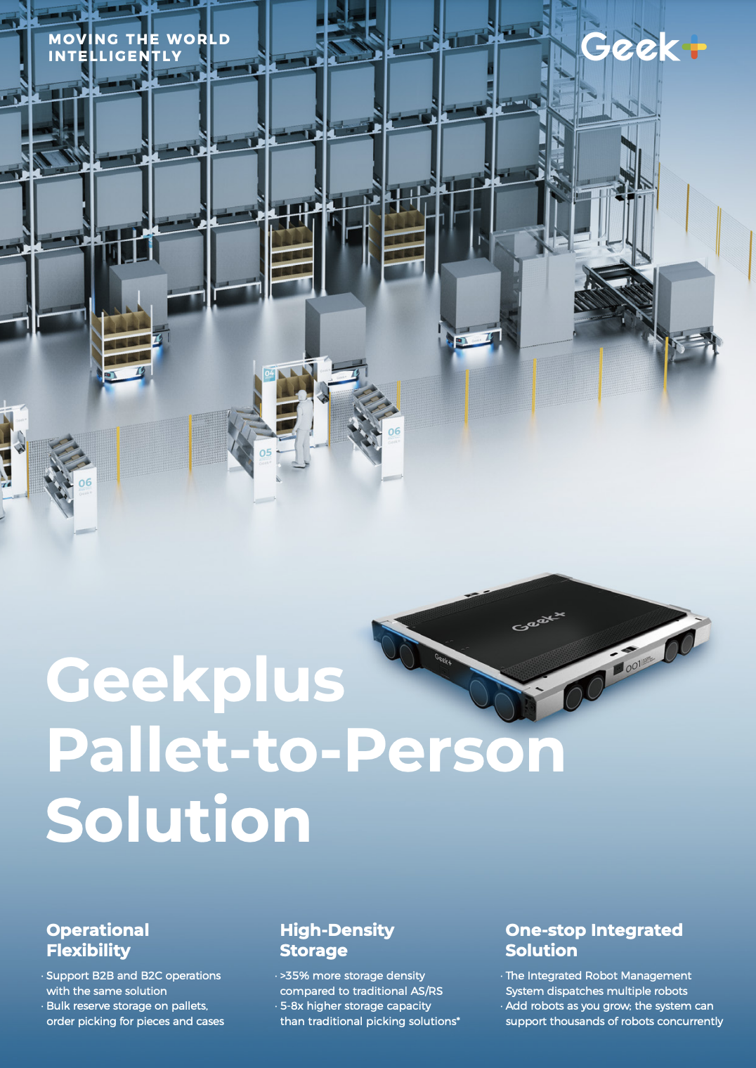 Geek+ Pallet-to-Person Solution