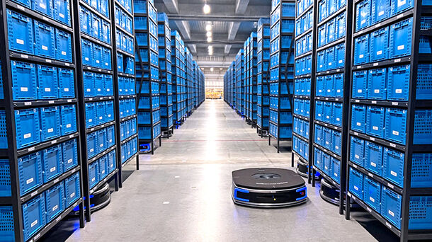 Intralogistics robots are key to untangling supply chain