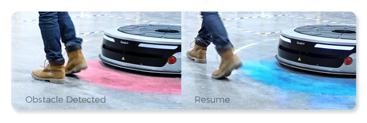 Geek+ classic self-rotation jacking robot MP1000R, a more stable and widely applicable Material Handling robot