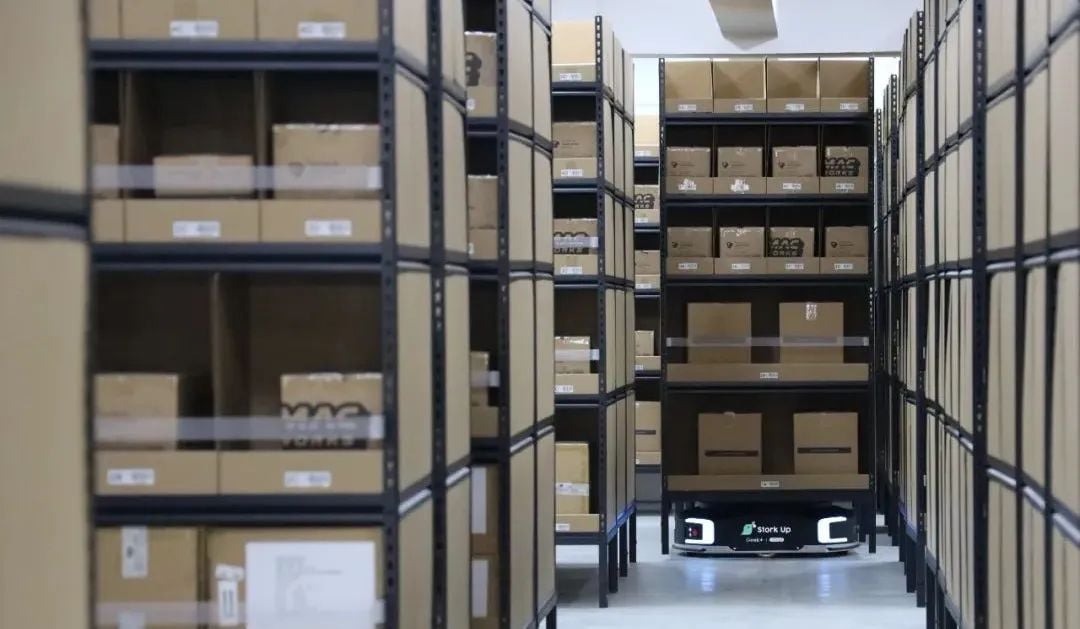 Geek+ Rapid 12-daagse inzet helpt Stork-Up 12-daagse inzet de nauwkeurigheid en efficiëntie met 300% te verbeteren